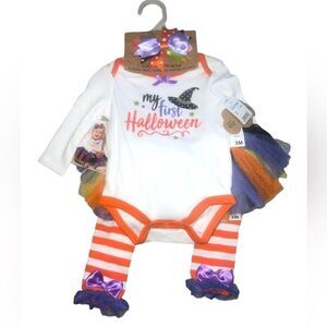 NWT Baby Essentials 4pcs “1st Halloween Set”